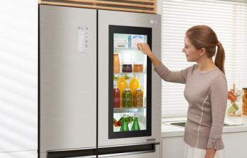 InstaView – подсветка SbS холодильников LG