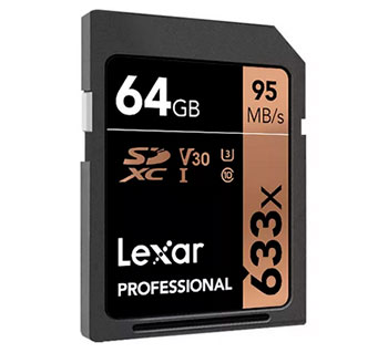 Lexar Professional 633x SDXC UHS-I – отличный выбор для тех, кто любит снимать фото и видео