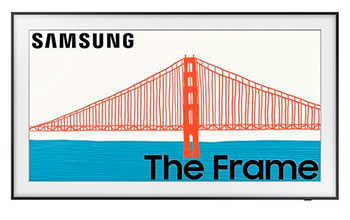Samsung 75 The Frame QLED 4K – лучший универсальный телевизор в дом на 75 дюймов:
Технология отображения: QLED
Разреше