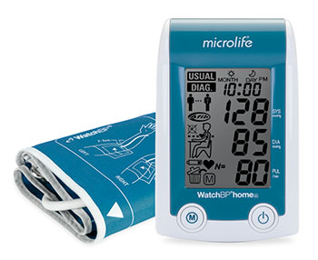 Microlife Watch BP Home – лучший автоматический тонометр для дома с большой памятью
Источник питания: батарейки
Количе