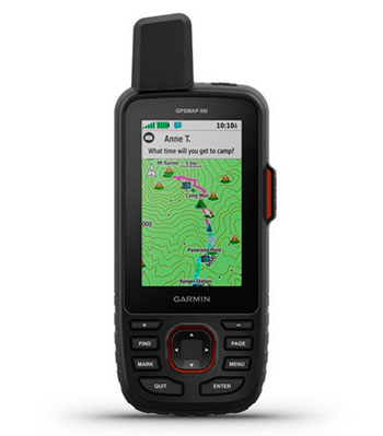 Garmin GPSMAP 66si – лучший портативный GPS навигатор
Срок службы батареи: 35 часов (200 в режиме энергосбережения)
Ве