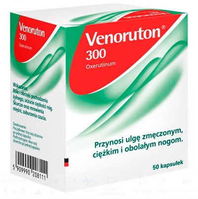 Качественный препарат от варикоза ног Венорутон
