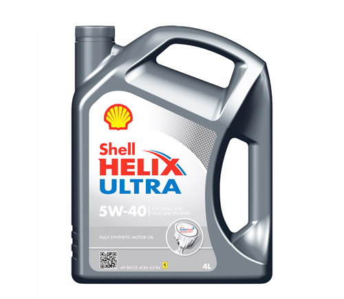 Shell Helix Ultra Synthetic 5W-40 – лучшее моторное масло для зимы 2018 года.