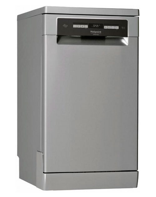 Отдельно стоящая посудомоечная машина с шириной 45 см Hotpoint Ariston HSFO 3T235 WC X