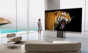 C SEED M1: 165-дюймовый MicroLED телевизор с раскладным экраном