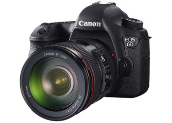 Цифровая зеркальная камера от Canon EOS 6D