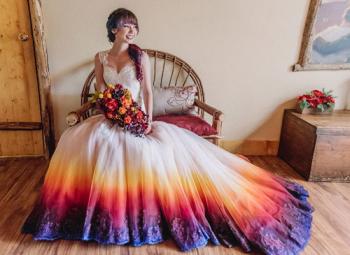 Что означает цвет свадебного платья